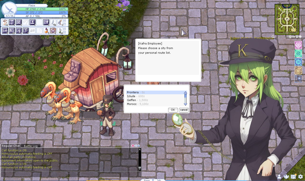 Transport Route Ticket